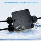 IP68 Водонепроницаемая электрическая распределительная коробка 23456 Way корпус блок кабельная соединительная линия защита для проводки аксессуары