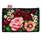 Рукоделие, набор крючков с защелкой, Цветочный нечеткий ковер, подвесные крючки, наборы крючков, наборы крючков с защелкой