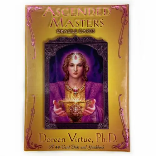 Ascended Masters Английские карты Oracle колода, карты Таро руководство гадание fate настольная игра карточная игра для женщин - Цвет: Ascended Masters
