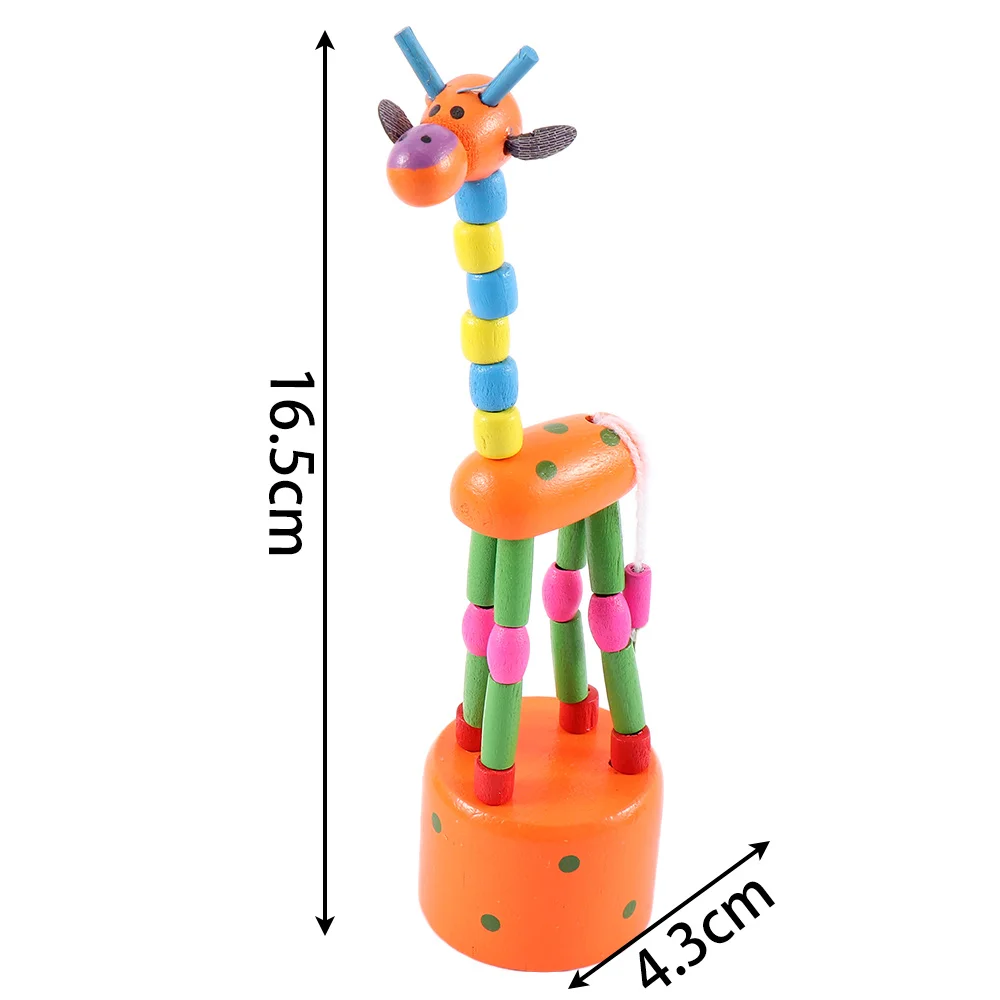 1 шт. Новое поступление детская игрушка кукла Жираф мультфильм красочные