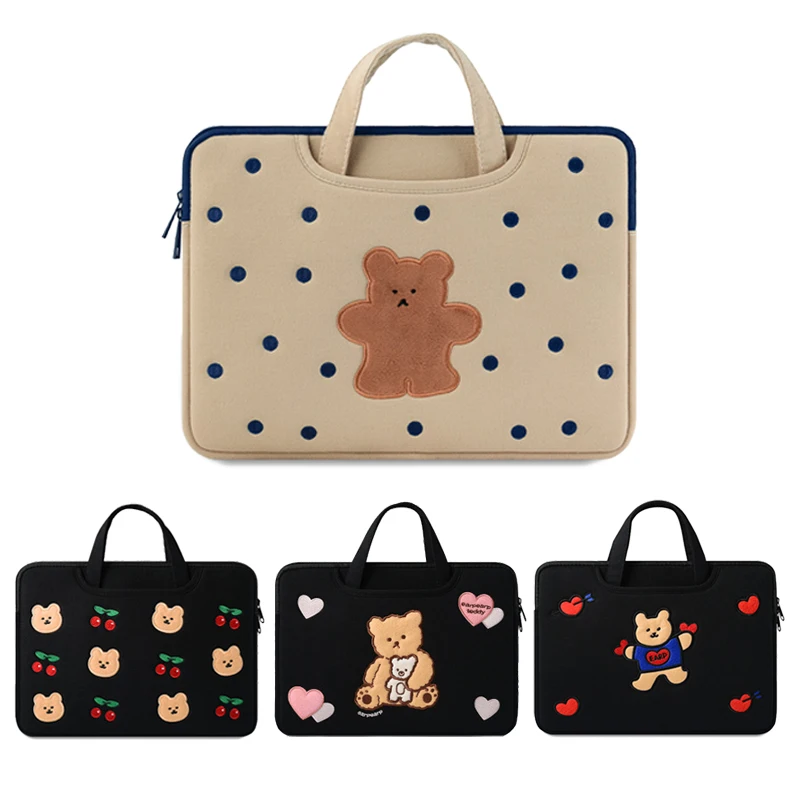 Модная мультяшная Портативная сумка для ноутбука 13 3 14 15 6 16 дюймов сумки милый