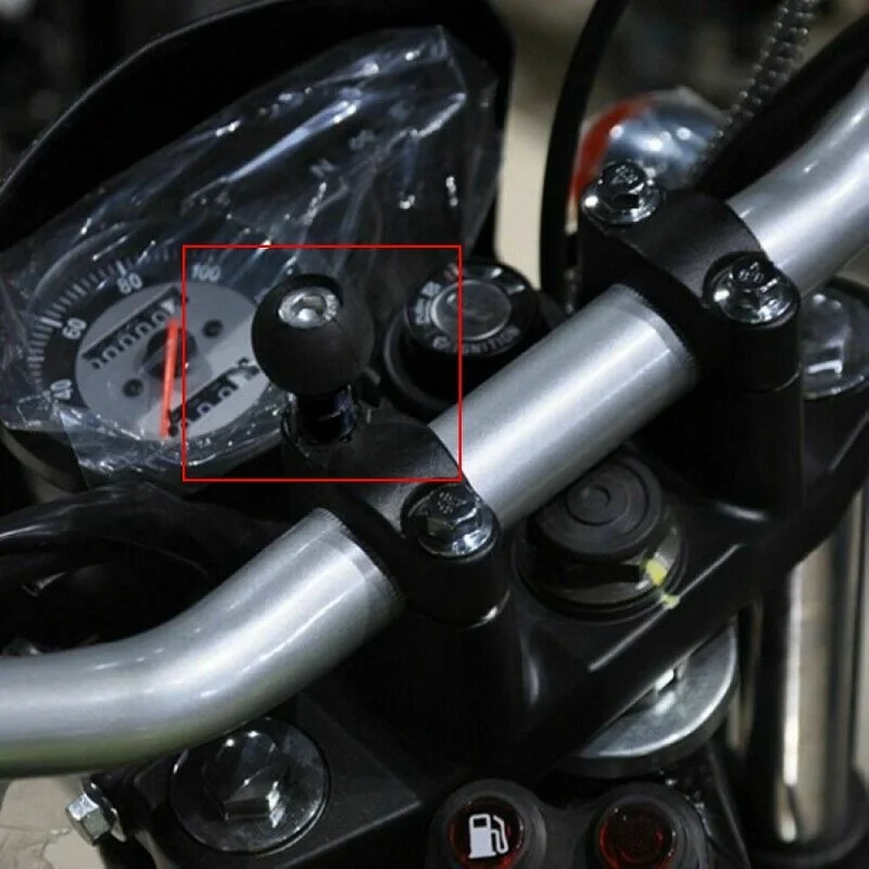 Новинка Зажим для Руля Мотоцикла с 1 дюймовым шариком и винтом M8 ОЗУ крепления