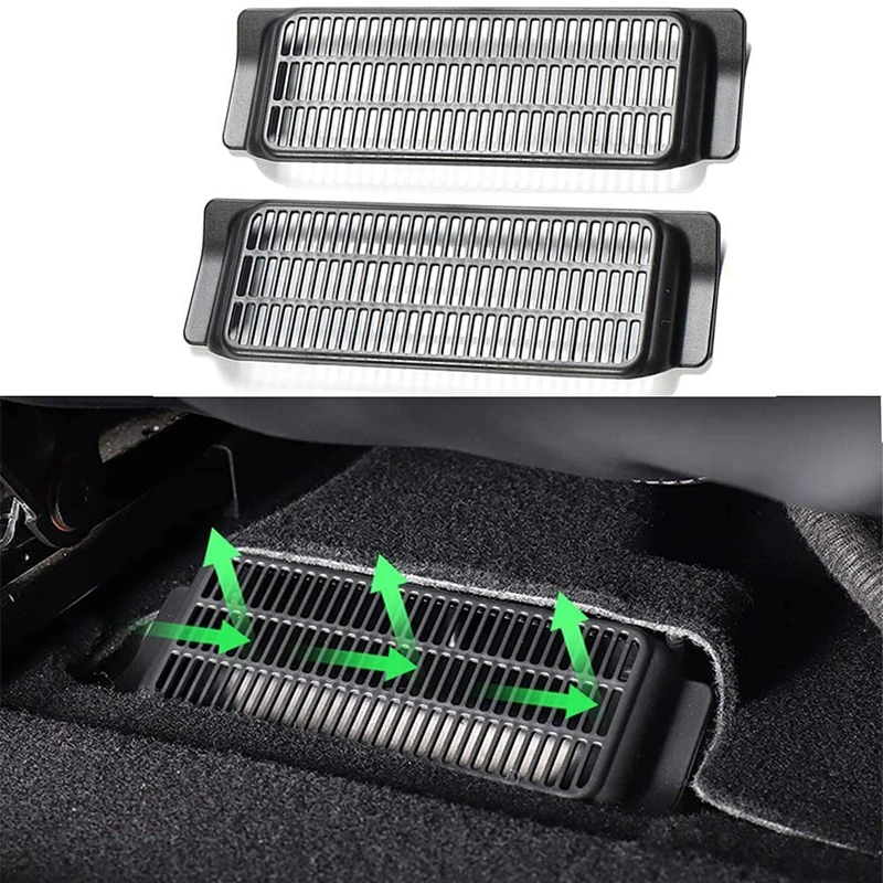 

1 PCS for Tesla Model 3 Backseat Air Vent Cover Air Flow Vent Grille Protection Outlet Anti-Blocking Net Dust-proof Accessories