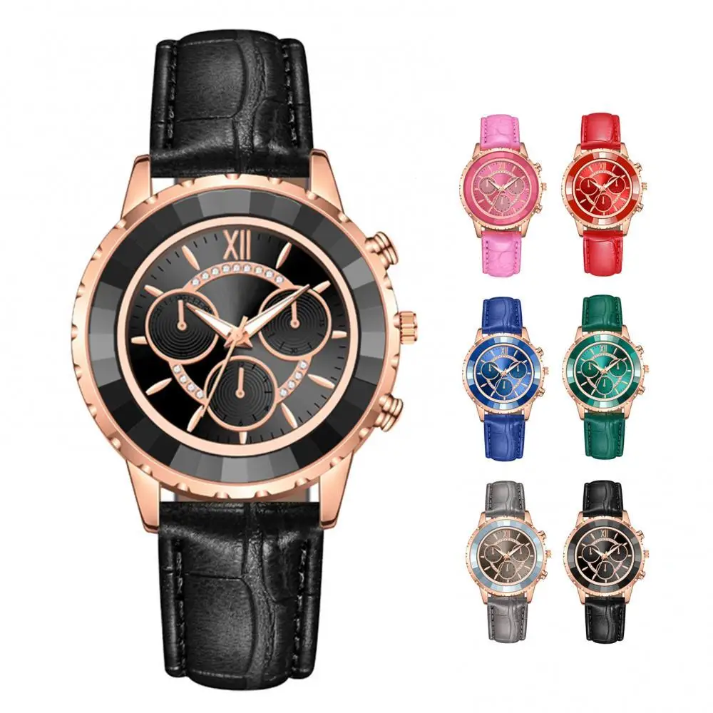 

Часы наручные женские кварцевые с круглым циферблатом, роскошные романтические деловые аналоговые, с браслетом, Часовые аксессуары