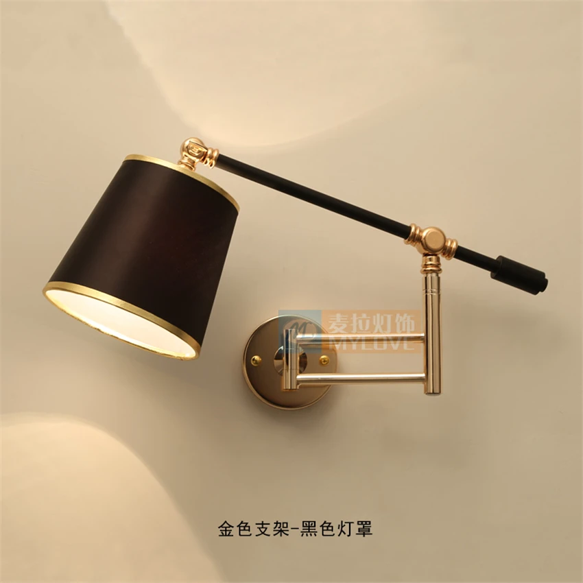 Современные рокер кронштейн настенные лампы в американском стиле страна