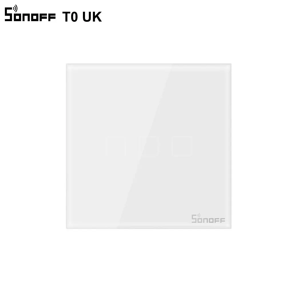 Itead SONOFF TX T0 UK Wifi смарт светильник со стеклянным экраном сенсорная панель