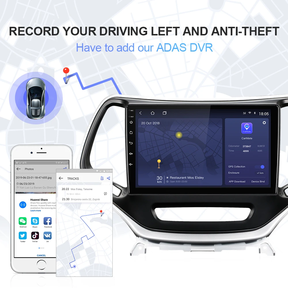 Автомагнитола Isudar H53 4G Android 1 Din для Jeep Cherokee 5 KL 2014-2018 мультимедиа GPS Восьмиядерный