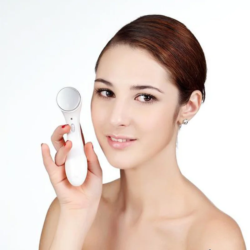 Ультразвуковая щетка для чистки лица холодный молоток лифтинг Вибрационный