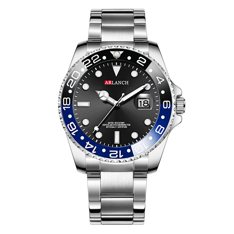 

Relogio Masculino Top Brand Luxury Fashion Diver Watch Men Luminous Stainless Steel Watch Waterproof Clock Sport Watches Mens