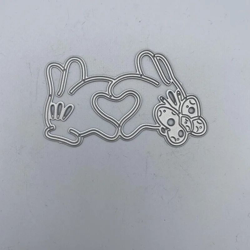 Металлические Вырубные штампы любовь ручной трафарет для сделай сам Скрапбукинг