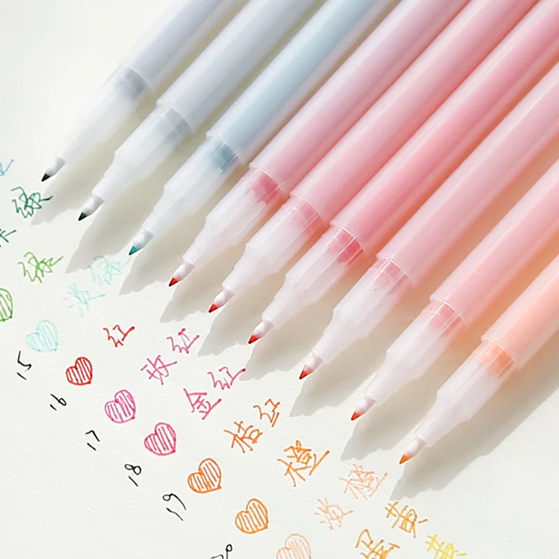 Набор гелевых ручек DS 12/24/36 цветов материал акварельная ручка Цветные Милые