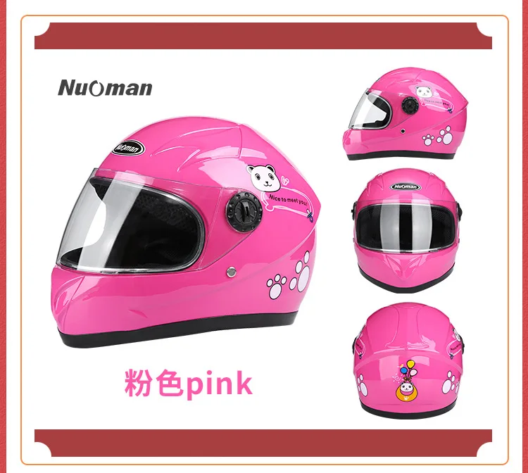 Детские мотоциклетные шлемы детский шлем для мотоциклиста и скутера милый