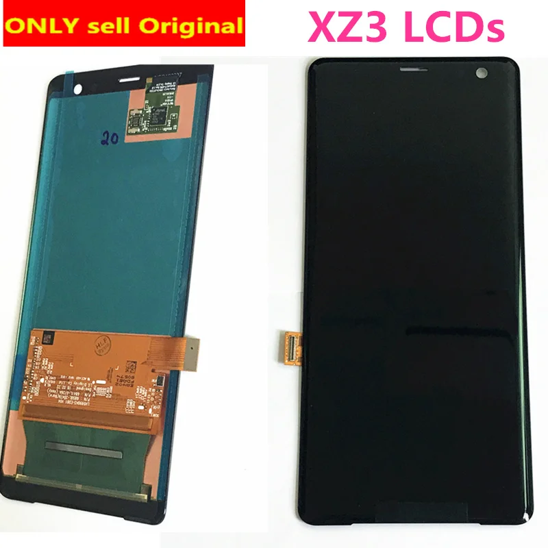 ЖК дисплей Super AMOLED 6 0 дюйма для SONY XZ3 сенсорный экран с дигитайзером Xperia H9493 H8416 H9496 XZ