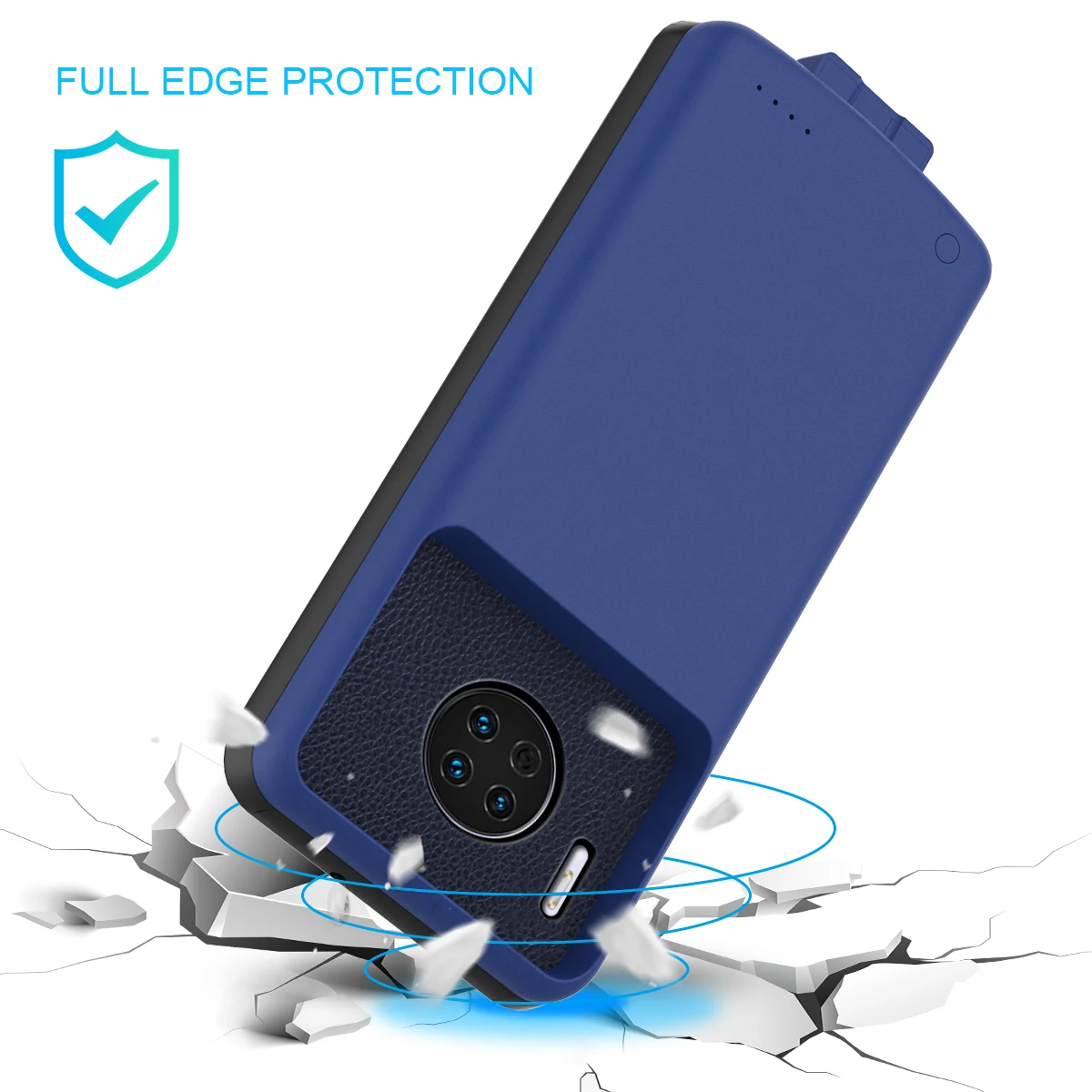 Для huawei mate 30 Pro Чехол для аккумулятора 7000 мАч съемный магнитный Резервный банк зарядное устройство чехол для huawei mate 30 30 Pro Чехол