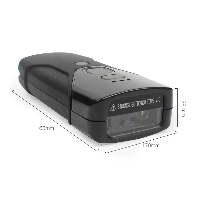 

Barcode Scanner Bluetooth+2.4G Wireless+USB Support 1D Barcode and QR Code for iPhone iPad Android Ios Window