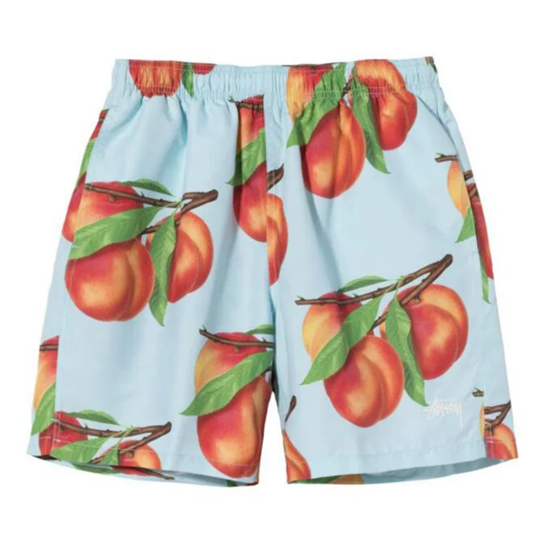 

2021 Summer New Style Embroidery Craft Sports Leisure Cool Beach Shorts Men's Outdoor Polyester Quick-Drying Beach Holiday Style