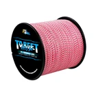 Леска рыболовная плетеная, 4 нити, 500100015002000 м, 2-0,06 фунтов, 0,55-мм