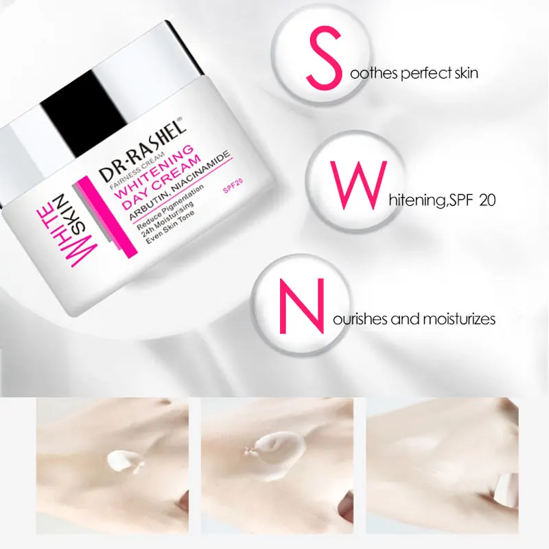 Дневной крем DR.RASHEL с аргановым маслом Коллагеновые отбеливающие кремы для лица