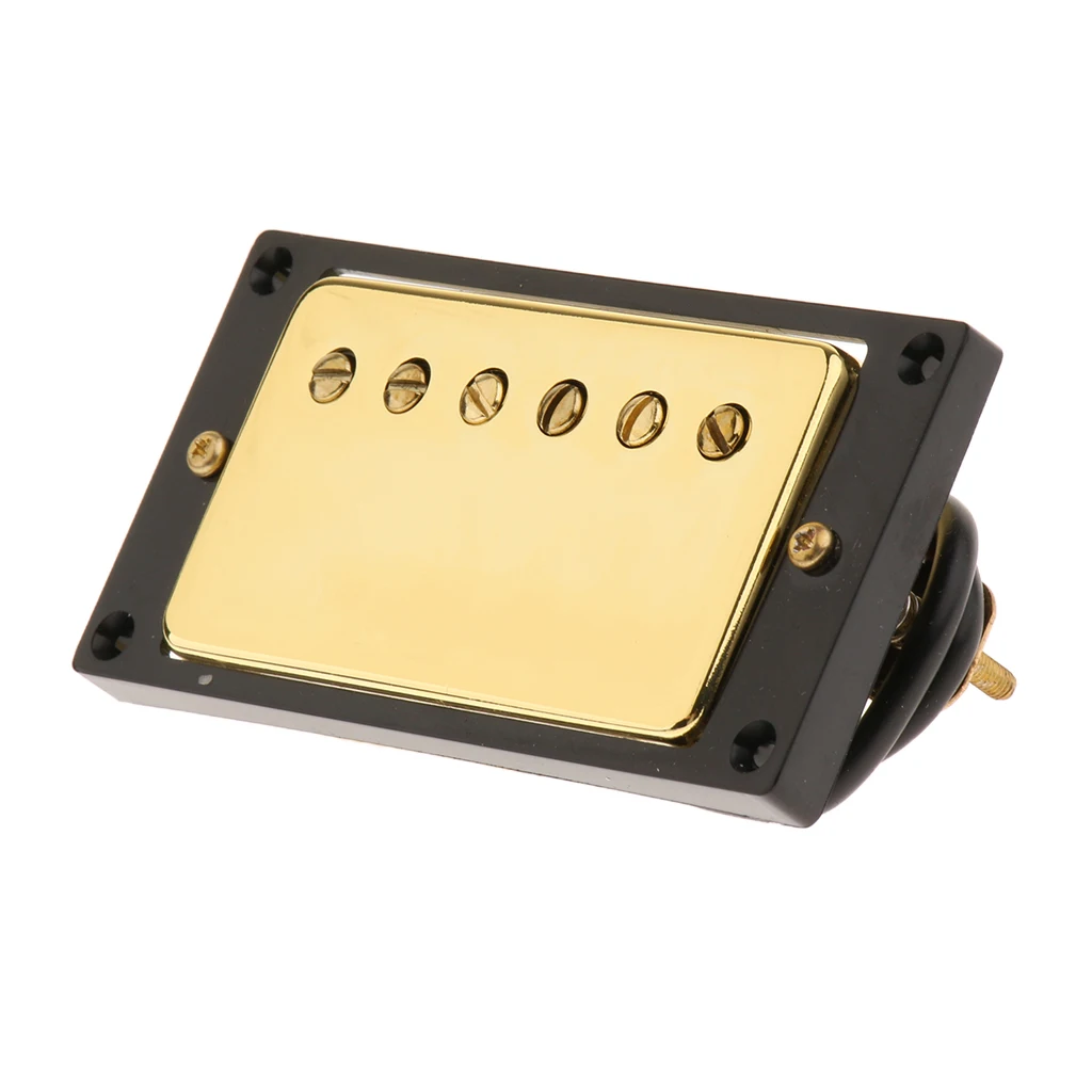 Золотая двойная катушка Humbucker захвата шеи для электрогитары Gibson LP детали|Детали и