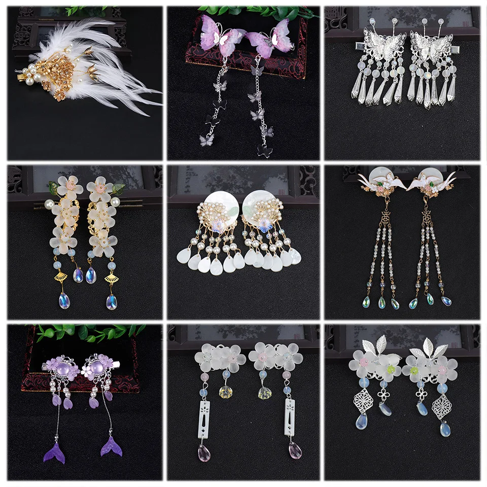 Лидер продаж Элегантная подвеска в винтажном стиле двойные цветы аксессуары