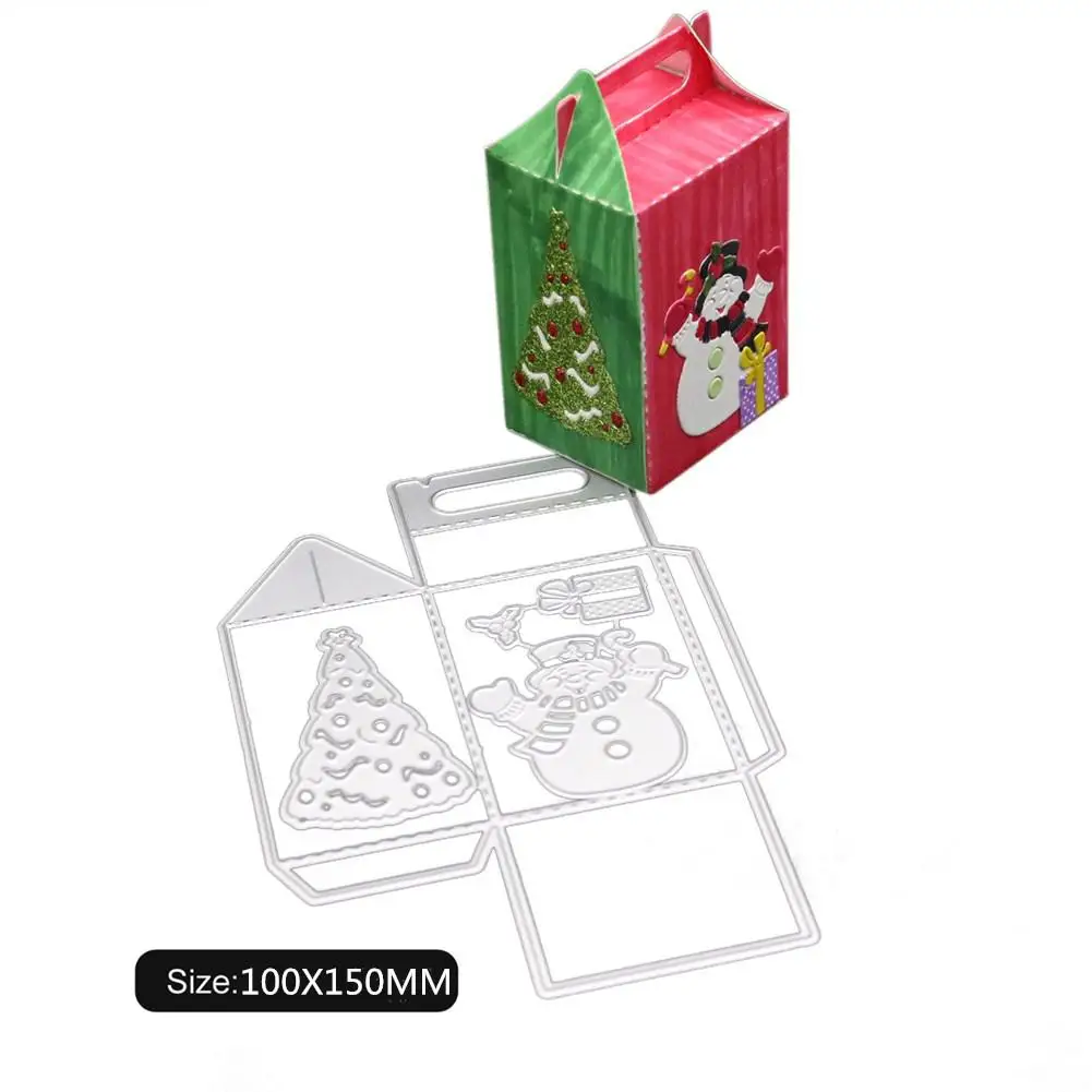 MeterMall DIY из углеродистой стали режущие штампы для скрапбукинга Рождественская