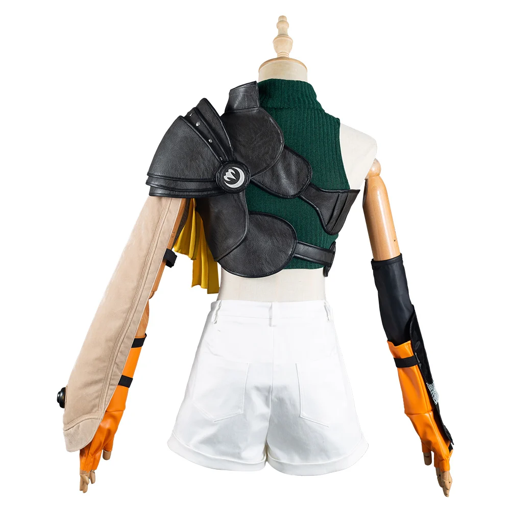 Final Fantasy VII: наряд в стиле известных брендов Intergrade FF7 Yuffie Kisaragi костюмы для косплея
