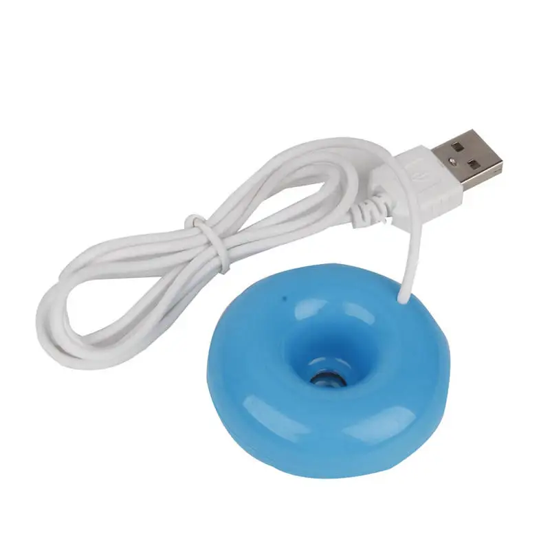 Мини USB пончик увлажнитель воздуха очиститель воздуха Арома-диффузор портативный маленький увлажнители влаги Fogger в офис/дом/автомобиль
