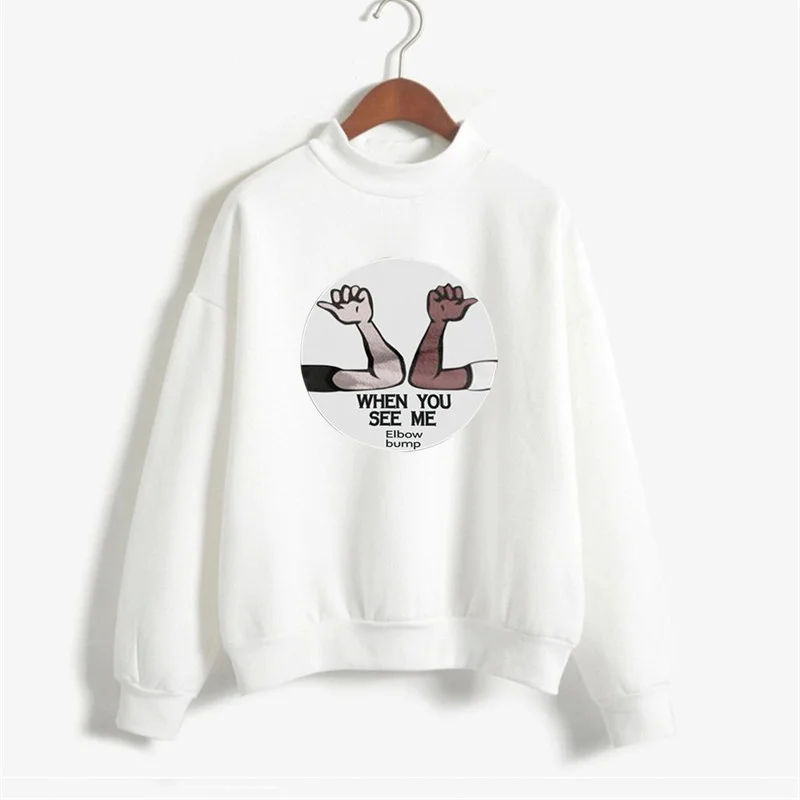 

Women Sweatshirts 2021 animal printed letters round collar fleece