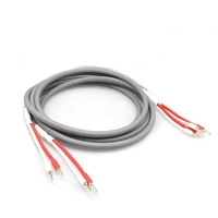 hifi audio banana plug amp speaker cable wire 3mm2 banana speaker cable wire