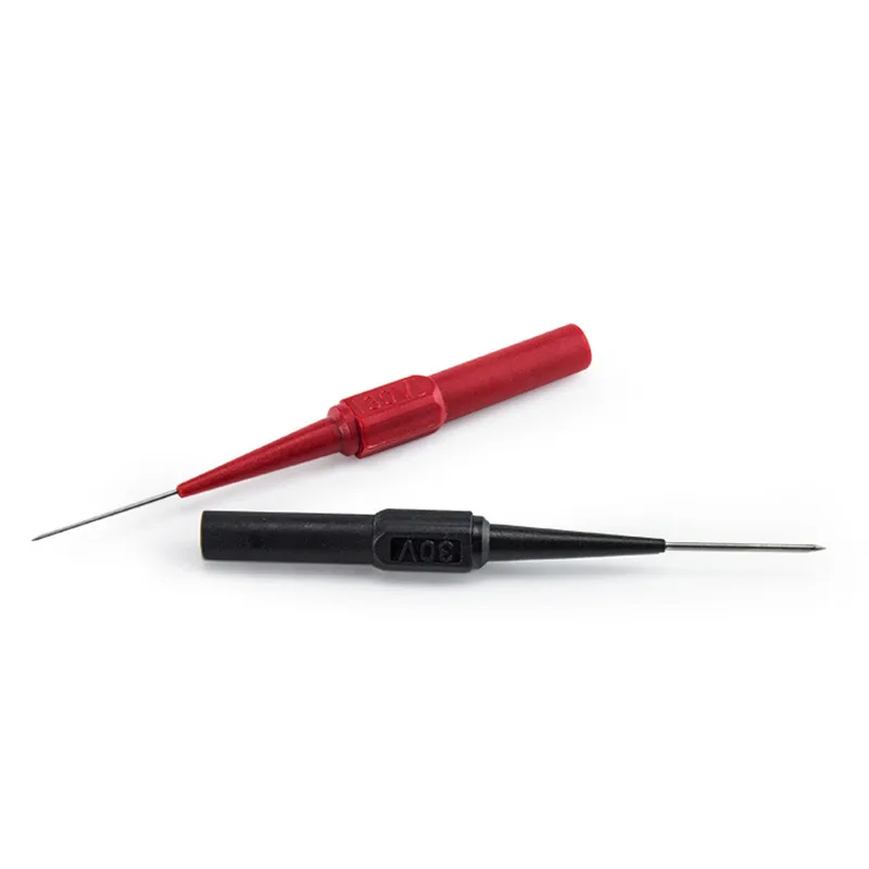 

Insulation Piercing Needle Non-destructive Multimeter Test Probes Multimeter Needle Pin Non Destructive Probe for 2mm Test Leads