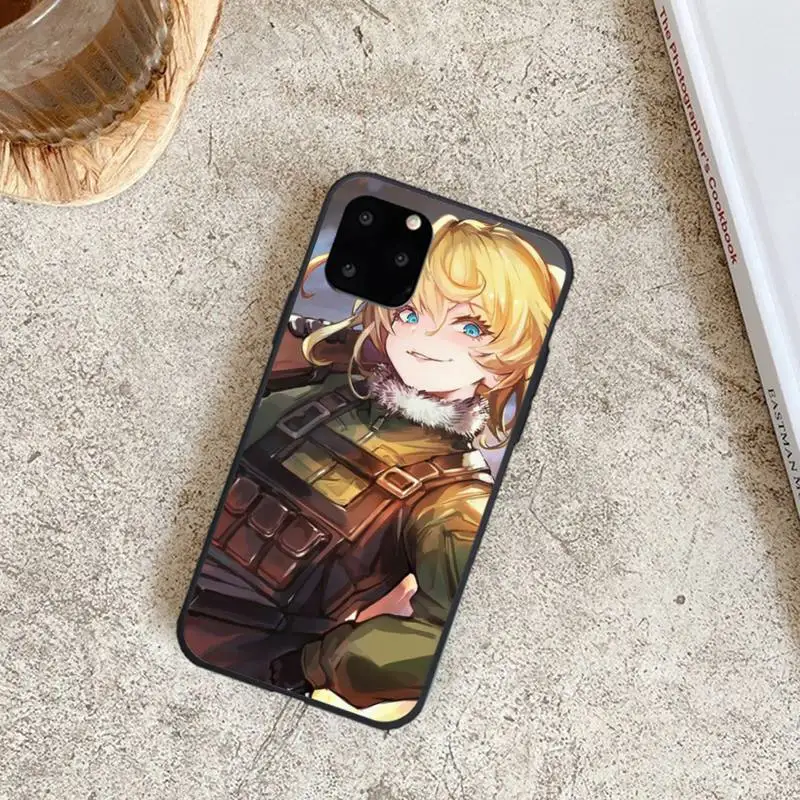 

Japan Anime youjo senki Phone Case for iPhone 8 7 6 6S Plus X 5S SE 2020 XR 11 12 Pro mini pro XS MAX