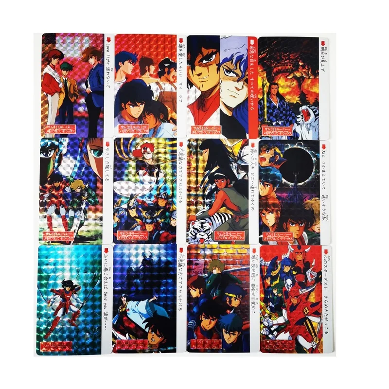 45 шт./компл. игрушечная карточка Йорк Самурайские солдаты Ронин Хобби Брелок