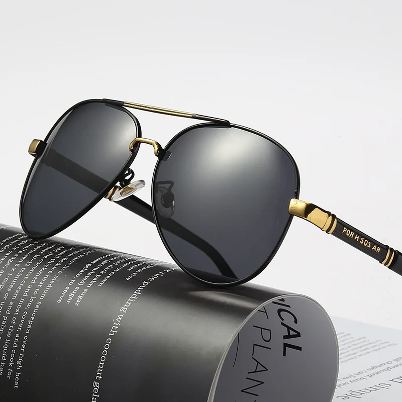 

Men's Polarized Sunglasses Brand Designer Male Black Sunglasses for Man Women UV400 Men Women Driving Pilot Vintage Sun Glasses