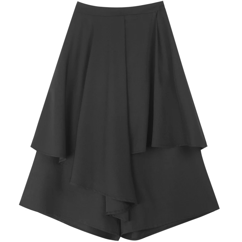 Платье в стиле темного Ямамото юбка свободные брюки нишевой дизайн