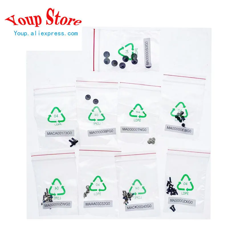 

Новый оригинальный комплект винтов для ноутбука Lenovo Ideapad 310S-15IKB 5S10M43976