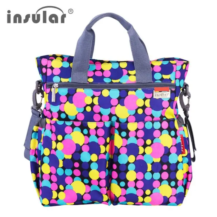 Insular Hot sale High Quality Tote Baby one Shoulder Diaper Bags Durable Nappy Bag Mummy Mother | Мать и ребенок