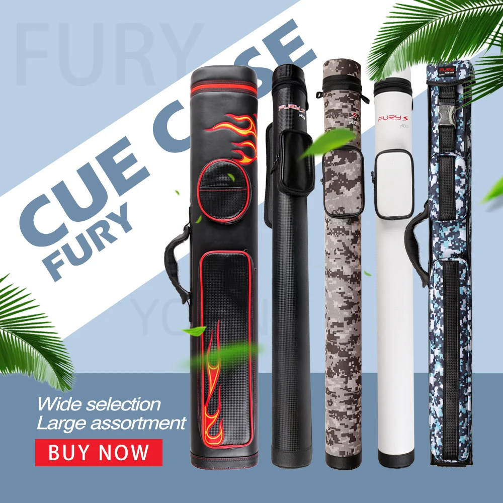 Original Fury Cue Case1/2 Rod Box Several Models Carrying Case High Quality Durable Stick Case Professional Billiard Accessories