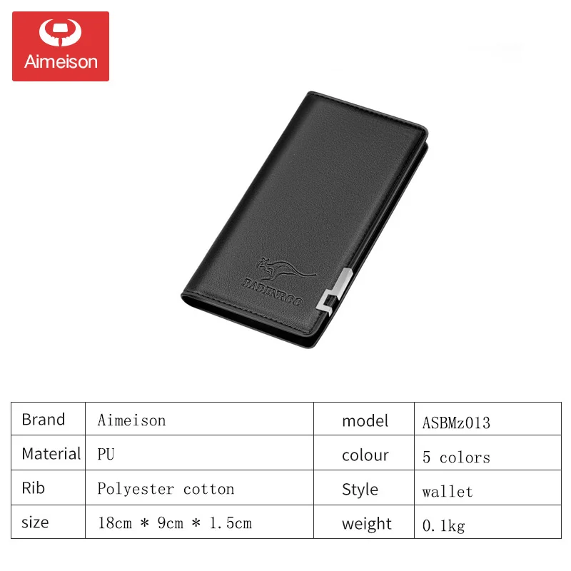 Длинный кошелек мужские кошельки из ПУ кожи мужской кошелек|Мужские кошельки| |