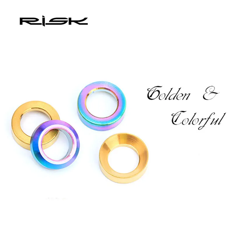 RISK 2 комплекта M6x5.2mm титановый сплав тормозное уплотнительное кольцо суппорта