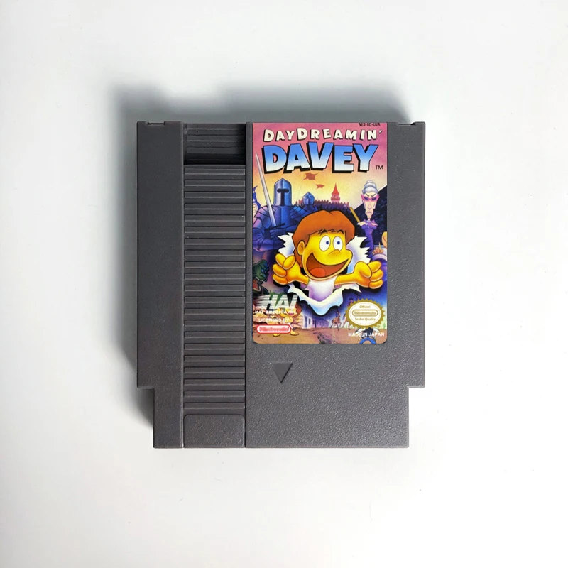 

Игровой картридж Day Dreamin' Davey для консоли NES, 72 контакта, 8 бит