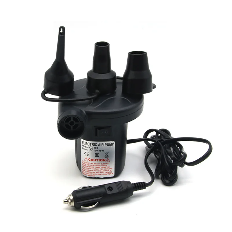 12 В постоянного тока автомобильный надувной насос кровать плавательное кольцо