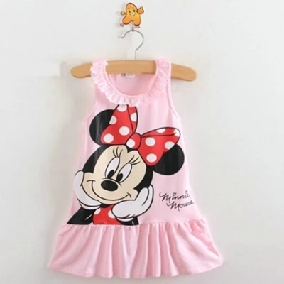 Детское платье Новинка 2019 года для маленьких девочек в горошек с кроликом