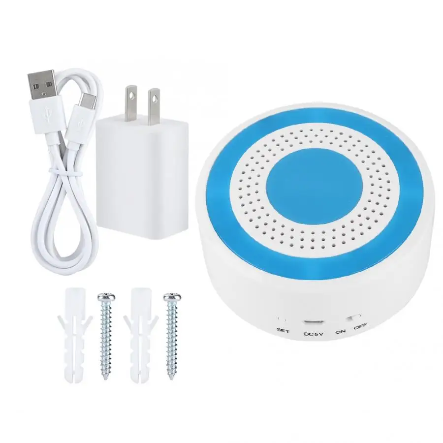 Беспроводная домашняя Стробоскопическая сирена 433 МГц дБ | Безопасность и защита