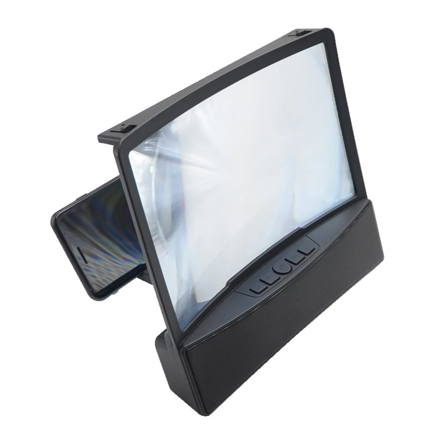 

10 inch HD curve screen mobile phone amplifier dual Bluetooth audio phone amplifier mobile phone amplifier manufacturer custom
