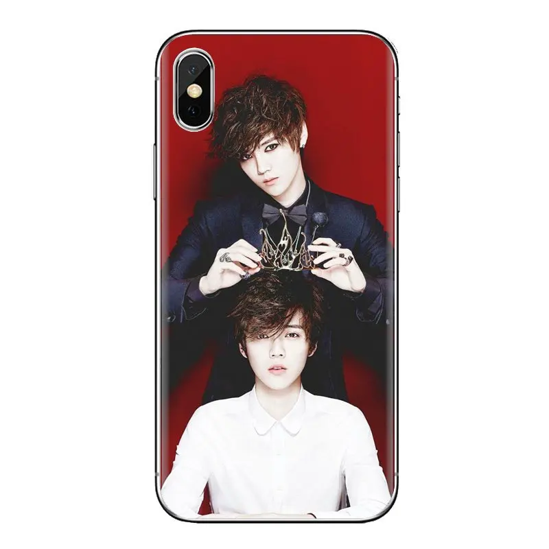 Чехол из силикона с постером команды Корейской поп-музыки KPOP Exo Luhan для LG Spirit, Motorola Moto X4 E4 E5 G5 G5S G6 Z Z2 Z3 G2 G3 C Play Plus Mini.