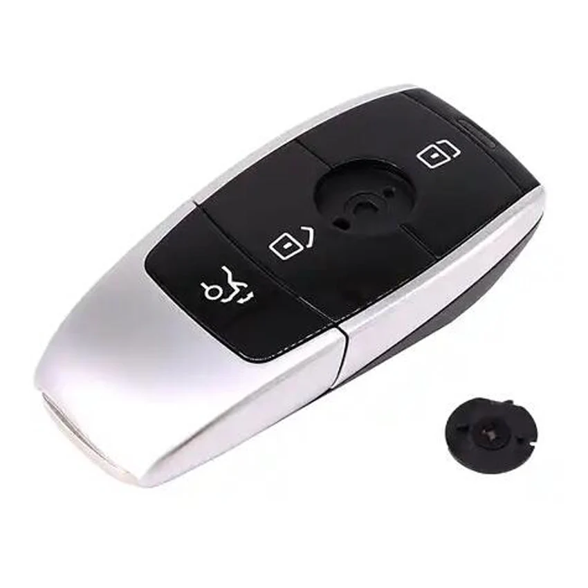 Запасной чехол KEYECU для автомобильного ключа с 3 кнопками красный/белый/черный