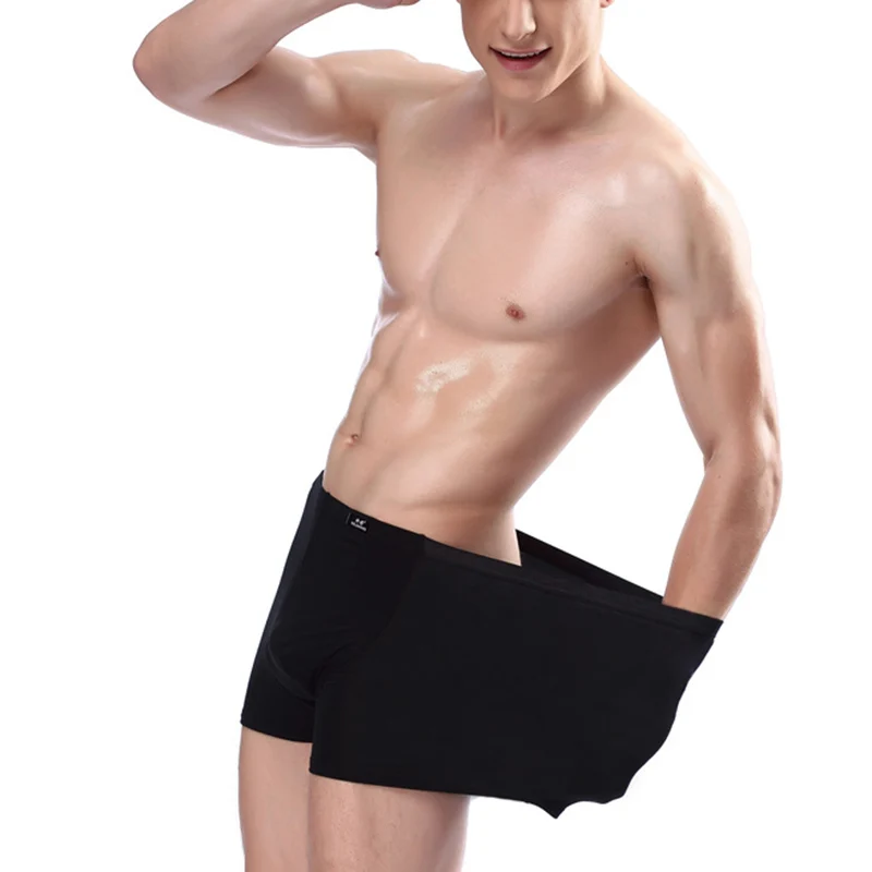 Распродажа нижнее белье хлопковые мягкие трусы трусы-боксеры Мужская одежда для