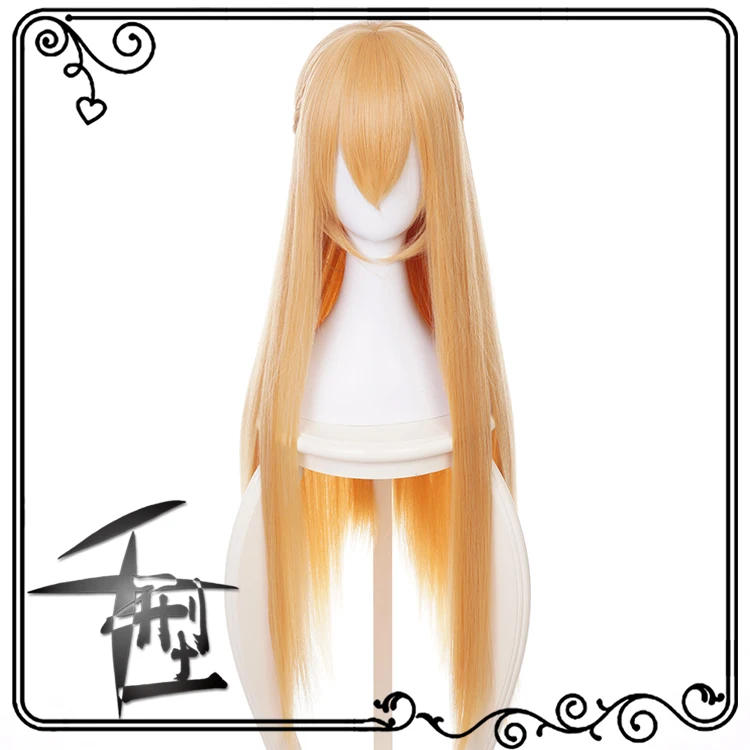 Парик для костюма аниме косплея Аватар короля Су Му волосы оранжевого цвета