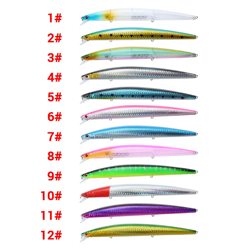 Гольян жесткая приманка для рыбалки Морская рыбалка все 180 мм 23 6 г морского окуня