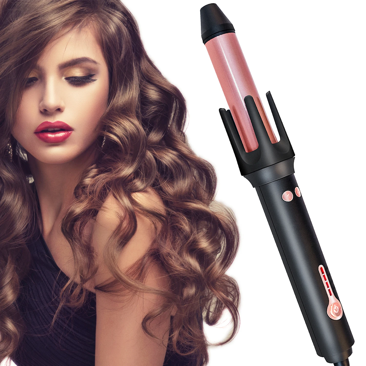 

Automatic Rotating Hair Curler Household Travel Ceramic Curling Iron For The Lazy Fast Heating Auto Hair Styling Tools